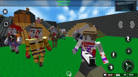 战斗方块竞技场图1