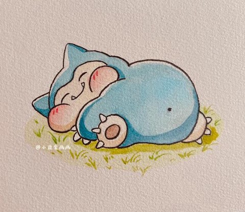 怎么画神奇宝贝卡比兽[图2]