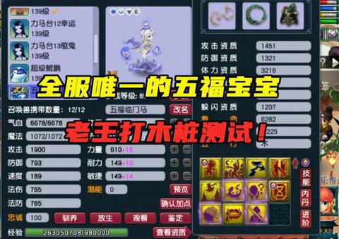 梦幻西游带什么宝宝[图1]