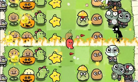 娘化版植物爆射僵尸王图2