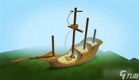 我的世界怎么做海盗船