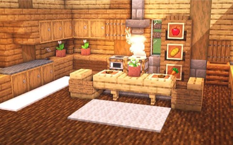 我的世界厨房怎么装修