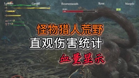 怪物猎人怎么看血量