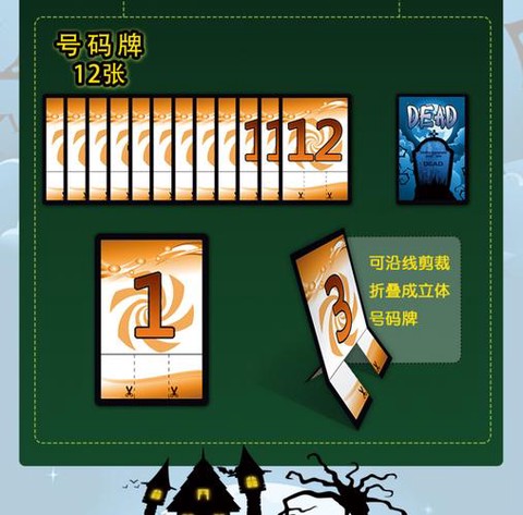 狼人杀号码牌什么意思