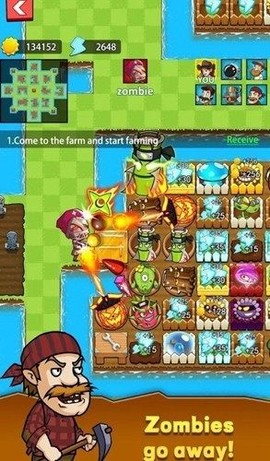 农夫战僵尸图2