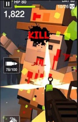 像素射杀僵尸图1