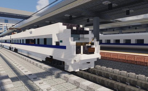 我的世界高铁怎么做