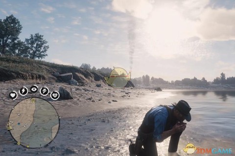 荒野大镖客2如何洗澡[图2]