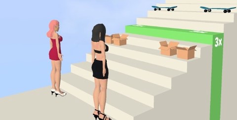 小姐姐看路[图1]