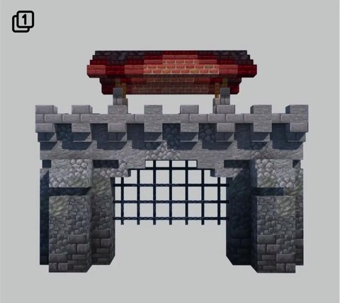 我的世界围墙怎么做[图1]