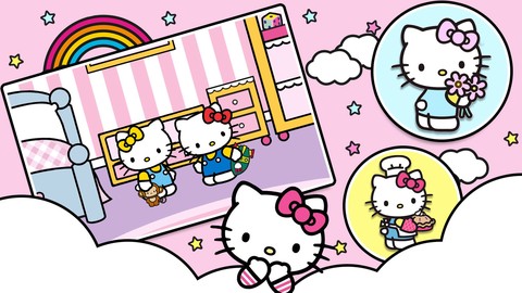 凯蒂猫超市小镇图1