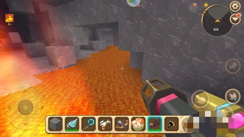 迷你世界蓝钻石怎么挖