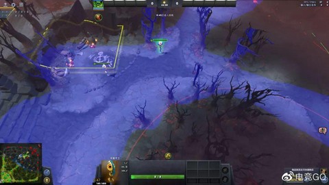 dota2怎么拆眼