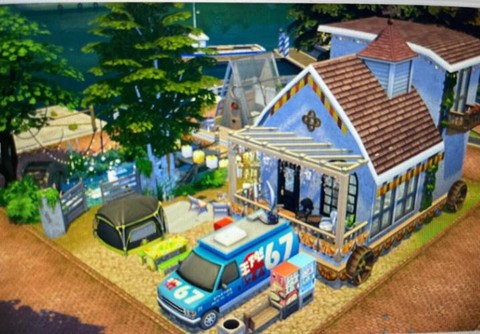 模拟人生4如何野营[图1]