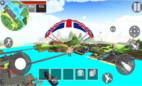 疯狂模拟吃鸡图1