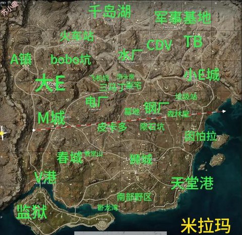 绝地求生大地图怎么看[图2]
