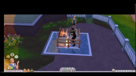 模拟人生4如何放火[图1]