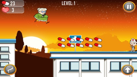 暴走老奶奶拍僵尸图2