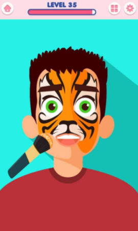 脸部纹身模拟器图1