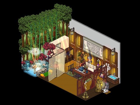 大话2怎么拥有庭院