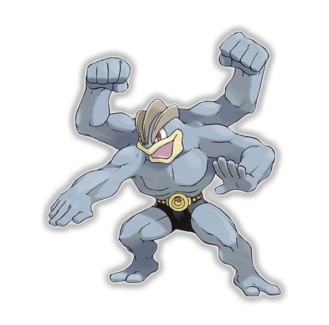 神奇宝贝怪力怎么画[图1]