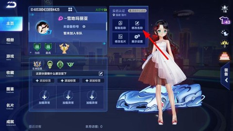 qq飞车如何改名字[图1]