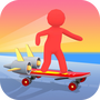 滑板冒险逃亡