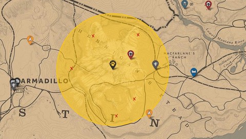 荒野大镖客传说动物狼在哪 传说狼击杀攻略[图2]