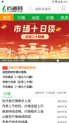 药通网天天行情图1