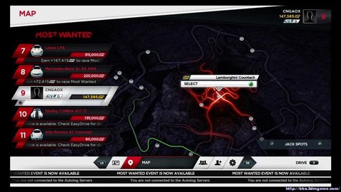 极品飞车17怎么找车[图2]