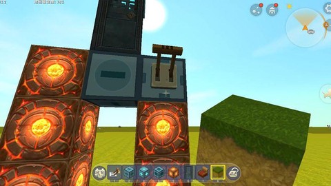 迷你世界升降门怎么做