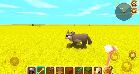 迷你世界狼怎么驯服