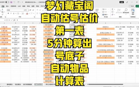 梦幻西游号怎么估价