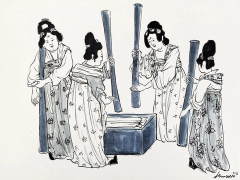 武林外传怎么换古画[图2]