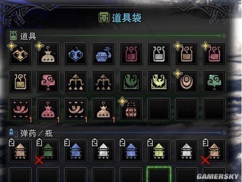 怪物猎人x弓怎么装瓶