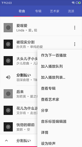 音乐播放器HiFi图3