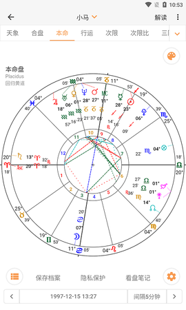 爱星盘图1