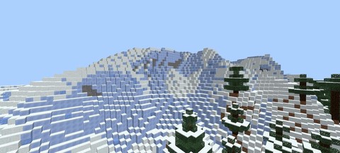我的世界怎么找到雪地