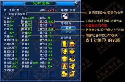 武林外传宠物怎么羽化[图2]
