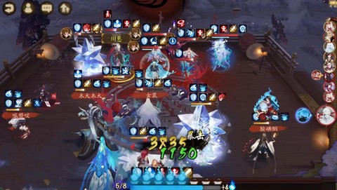 阴阳师斗技雪女怎么打