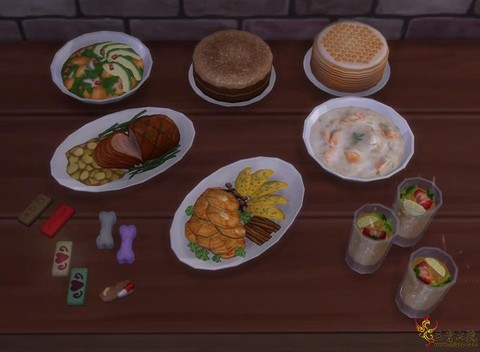 模拟人生4什么食物