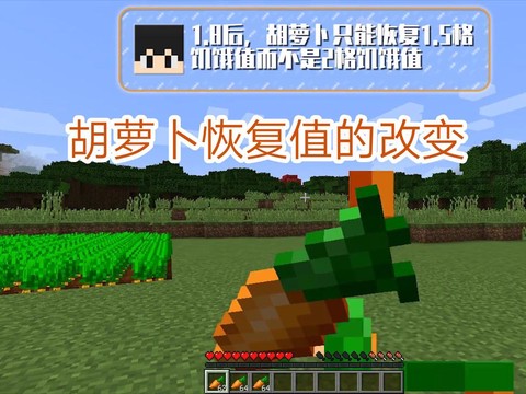 我的世界萝卜有什么用