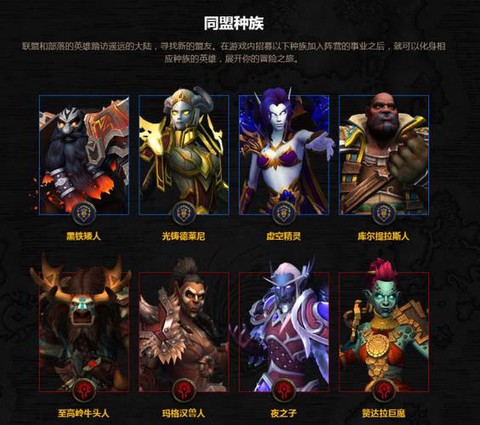 魔兽世界选什么种族好