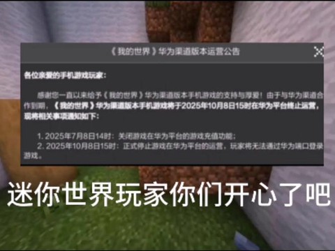 我的世界为什么下架了[图2]