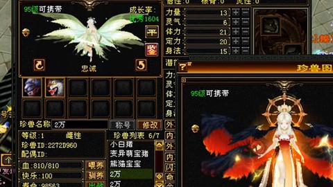 天龙八部95带什么宝宝