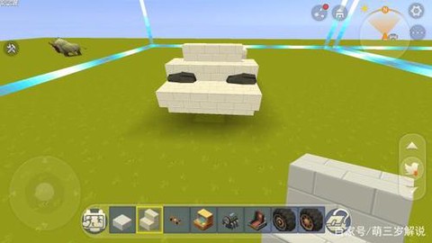 迷你世界怎么制作跑车