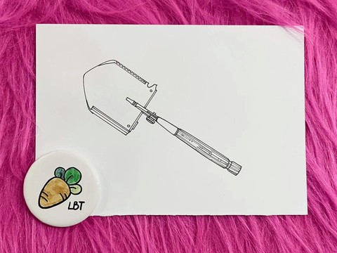 穿越火线的铲子怎么画