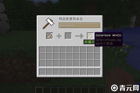 我的世界手机版命名牌怎么用