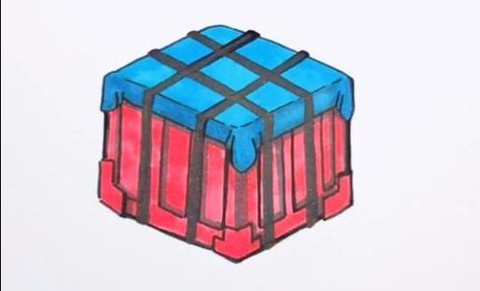 绝地求生空投怎么画