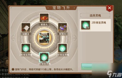 问道手游宠物如何降级